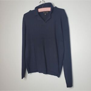 Kasper & Company ASL Black Sweater L 100% Wool